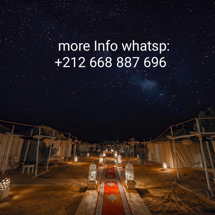 Ahlam Luxury Camp Hotel เมอร์ซูกา ภายนอก รูปภาพ